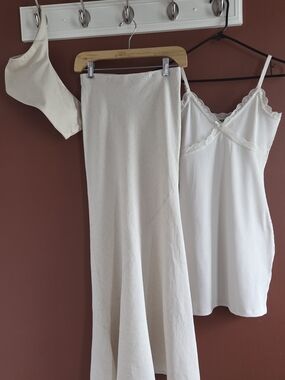 Celine Cream Ribbed Tank Top Pls Review All The Pics And Description